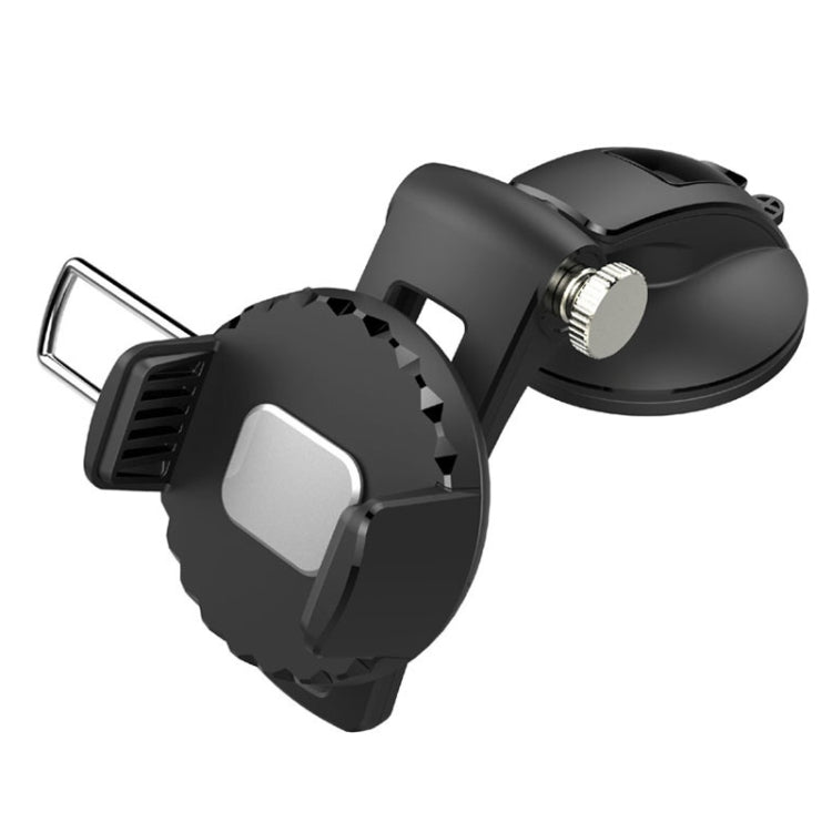 Car Diamond Suction Cup Mobile Phone Holder, Green, Black