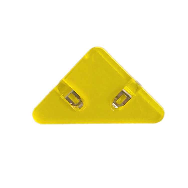 14 PCS Student Test Paper Storage Triangle Book Edge Clip, Transparent White, Transparent Black, Transparent Blue, Transparent Yellow, Transparent Red, Transparent Pink, Solid Pink, Solid Blue, Solid yellow / triplayer, Solid Black