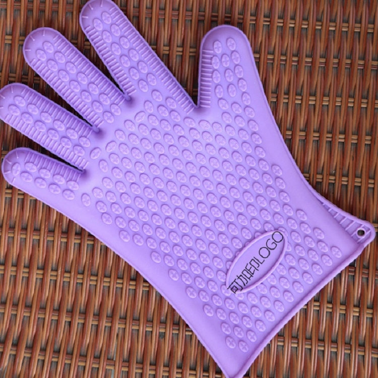 2 PCS Silicone Insulation Baking Oven Microwave Dish Clip Gloves