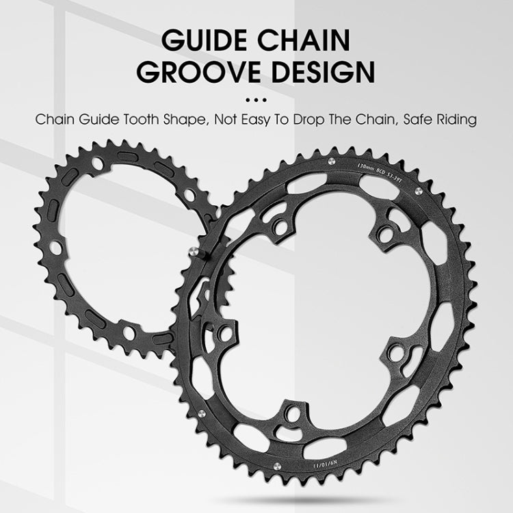 WEST BIKING YP0719274 53-39T Road Bike Crank Racing Double Disc