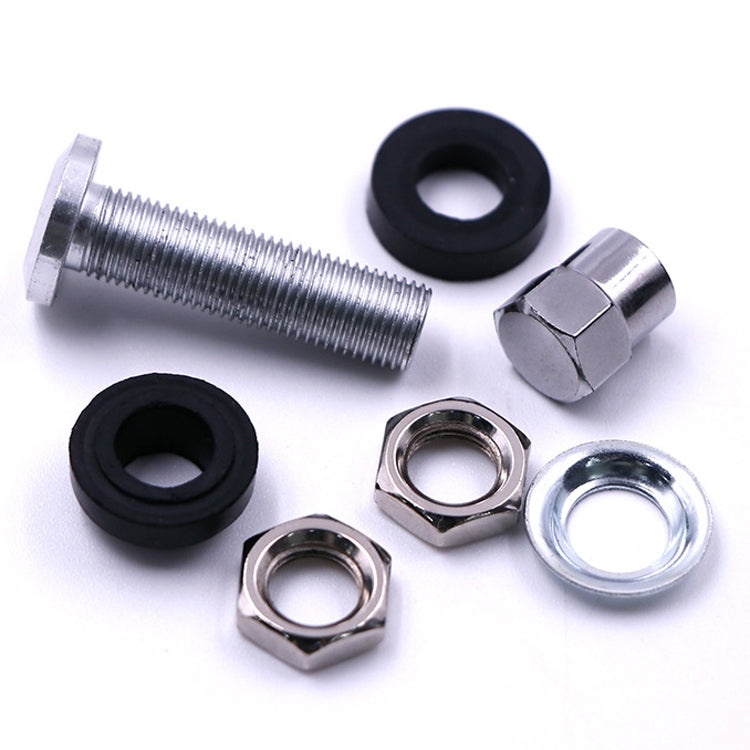 20 PCS Motorcycle Tubeless Tire Valve Stainless Steel Straight Mouth, TR161