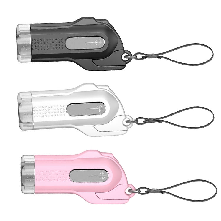 CS-B09 Safety Hammer Tungsten Steel Striker Windows Breaker With Seat Belt Cutter, Black, White, Pink