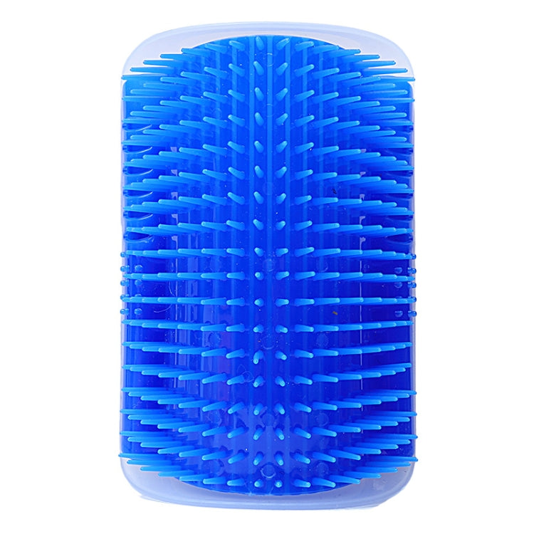 Pet Cat Corner Rub Hair Massage Brush, Blue, Grey, Pink, Green, Black