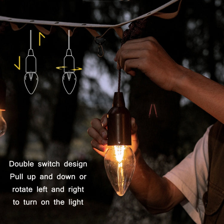 Camping Tent Pull-switch Atmosphere Night Light, Style:, Small Spherical, Large Spherical, Circular Cone