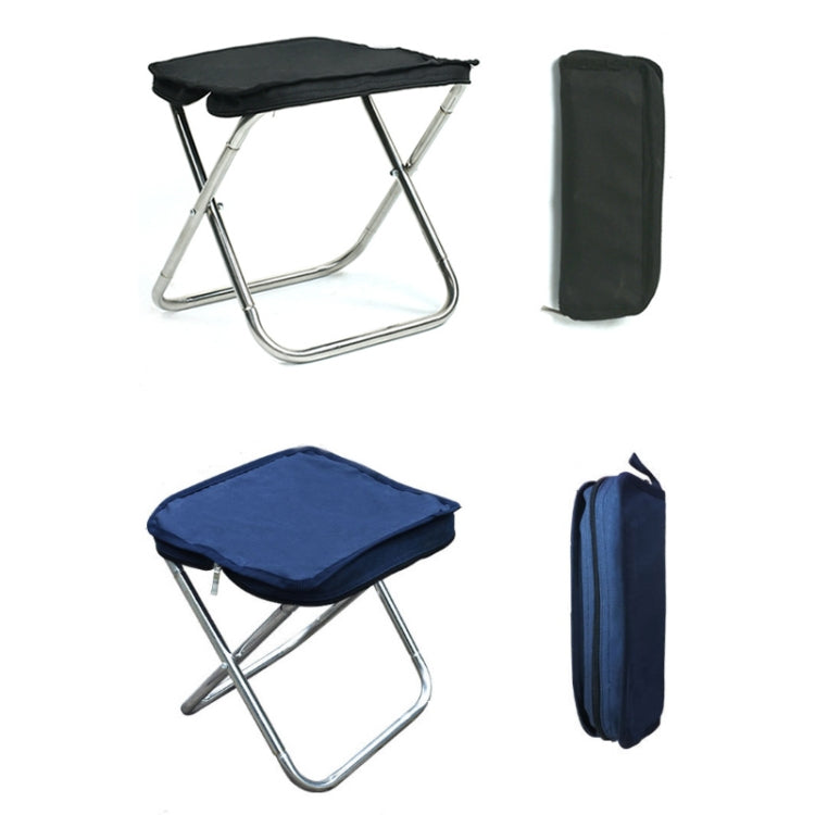 Outdoor Portable Handbag Folding Fishing Stool, Fishing Stool(Black), Fishing Stool(Blue)