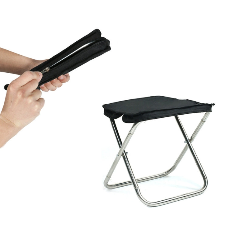 Outdoor Portable Handbag Folding Fishing Stool, Fishing Stool(Black), Fishing Stool(Blue)