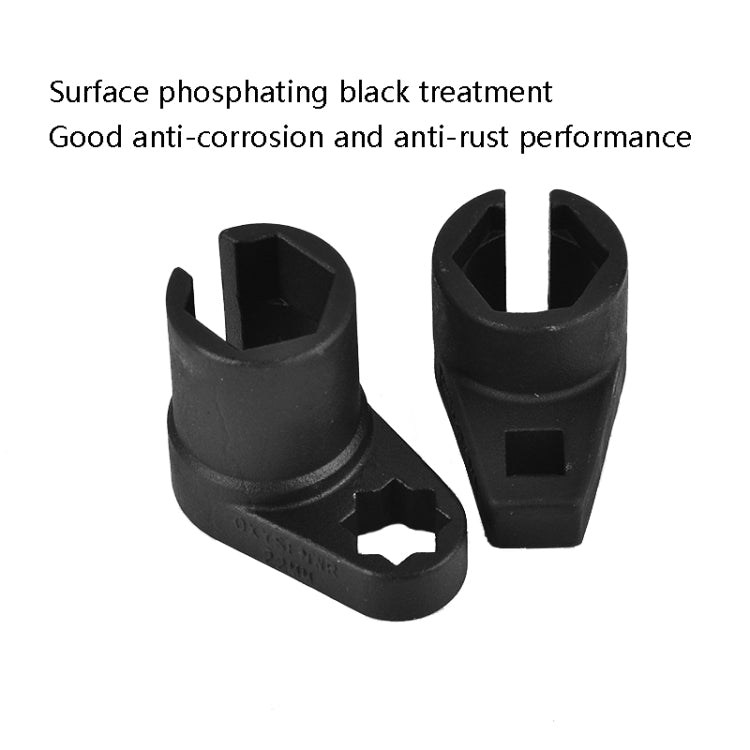 Manganese Steel Chrome-Plated Small Mouth Oxygen-Containing Sensor Disassemble Sleeve, 3 In 1