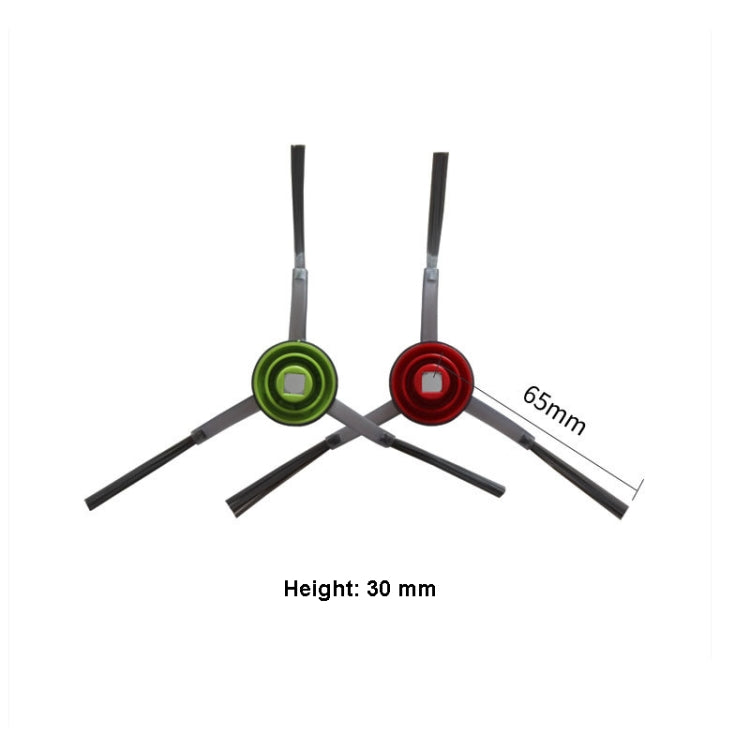 Accessories For Ecovacs Deebot T9 AIVI/T9 AIVI+, 2 Pairs Edge Brush, 2 PCS Rag, 2 PCS Filter Net, Double Roller brush, Set