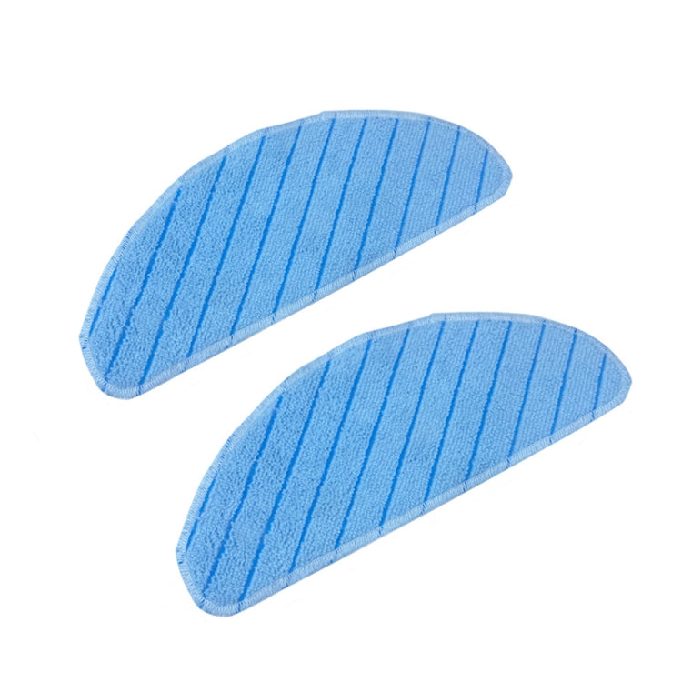 Accessories For Ecovacs Deebot T9 AIVI/T9 AIVI+, 2 Pairs Edge Brush, 2 PCS Rag, 2 PCS Filter Net, Double Roller brush, Set