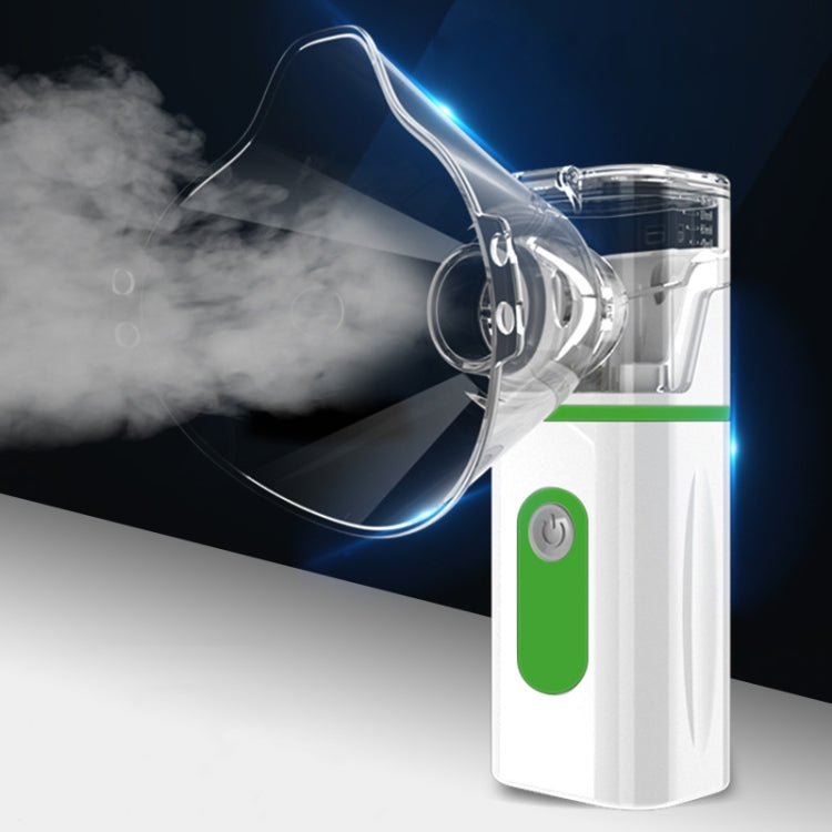 N3S Home Medical Mini Compression Ultrasonic Nebulizer, Blue, Gray, Green, Orange