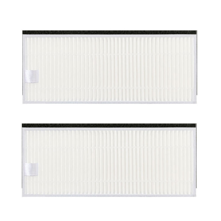 Accessories For Ecovacs Deebot U2/DGN22, Main Brush, 2 Pairs Side brush, 2 PCS Filter, 2 PCS Rag, 16 In 1 Set