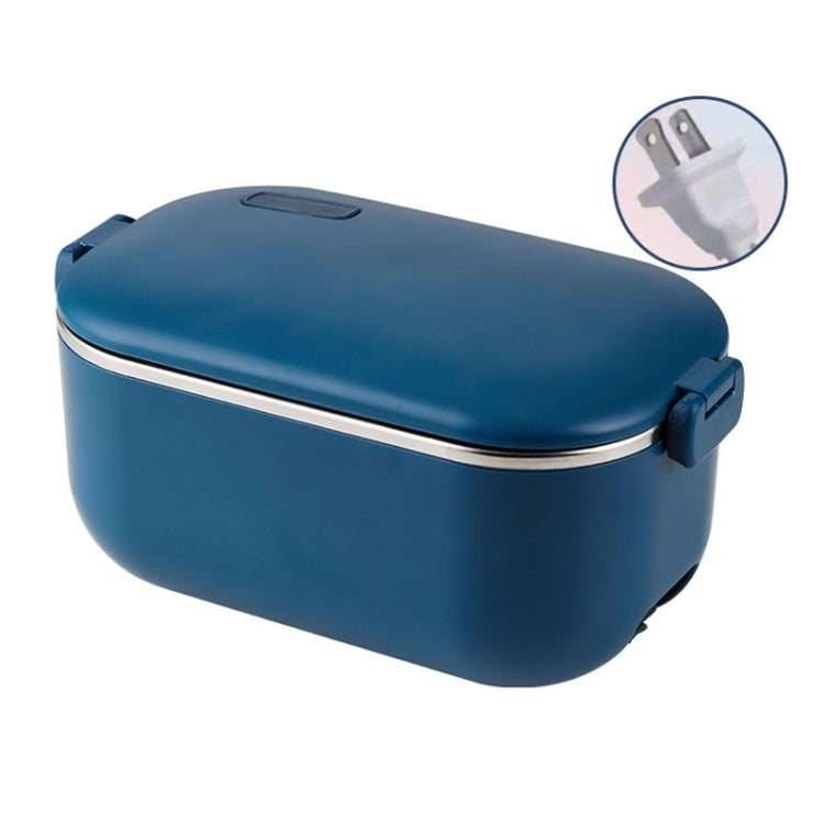 48W 1L 304 Stainless Steel Heating Lunch Box Can Be Plugged In, US Plug, 12V Car Plug, EU Plug, UK Plug