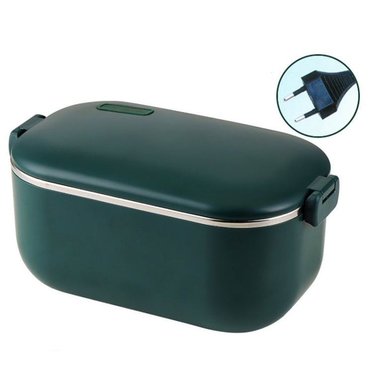 48W 1L 304 Stainless Steel Heating Lunch Box Can Be Plugged In, US Plug, 12V Car Plug, EU Plug, UK Plug