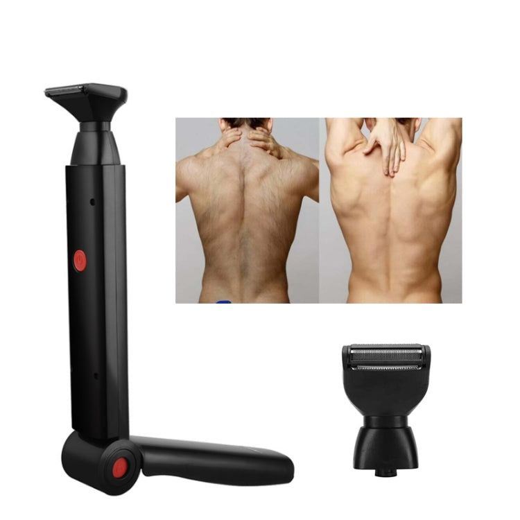 B7 2-in-1 USB Rechargeable Electric Shaver Back Shaver