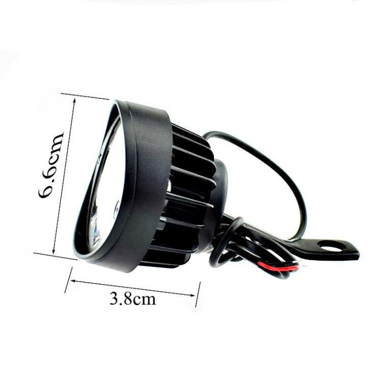 2 PCS MK-262 6 LEDs Motorcycle Fog Lamp, Shooting Light
