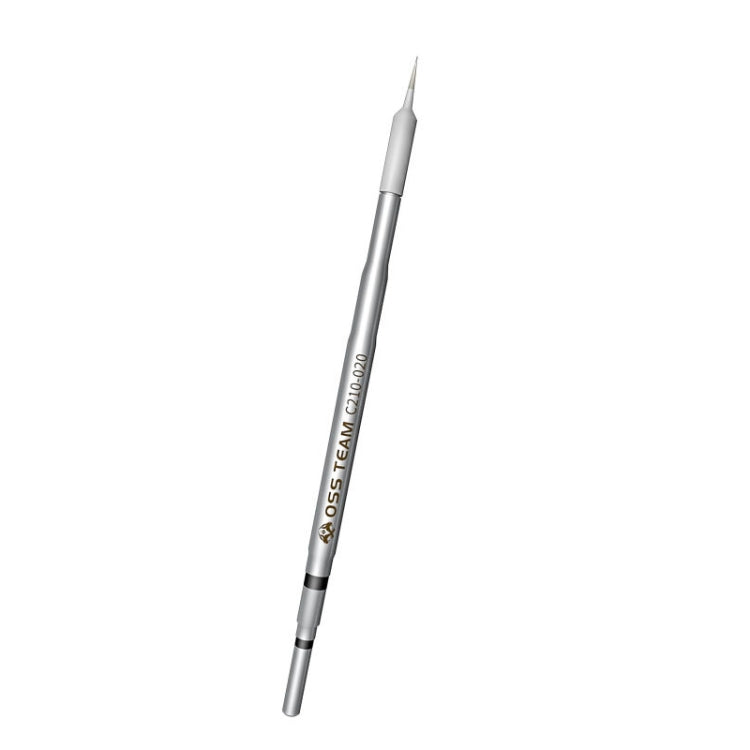 رأس لحام بطرف مكواة اللحام من سلسلة OSS Team C210 لـ JBC T210 / C CD-2SD / 2SHE، رأس مستقيم، رأس بزاوية، رأس سكين