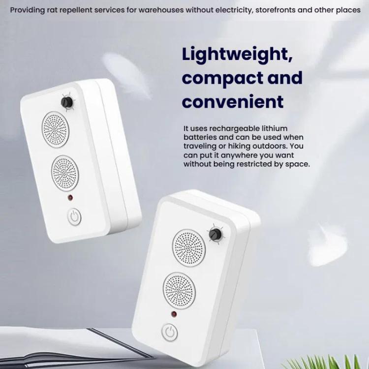 Removable Rechargeable Ultrasonic Bat-proof Mouse Repellent, Mouse Repellent
