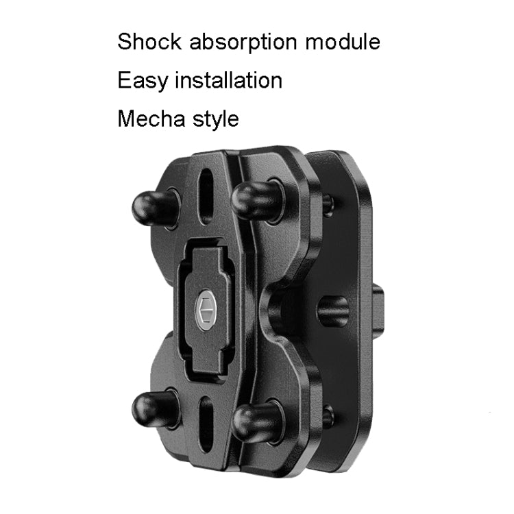 JZ01 Motorcycle Mobile Phone Holder Frame Shock Absorber, Holder Frame Shock Absorber