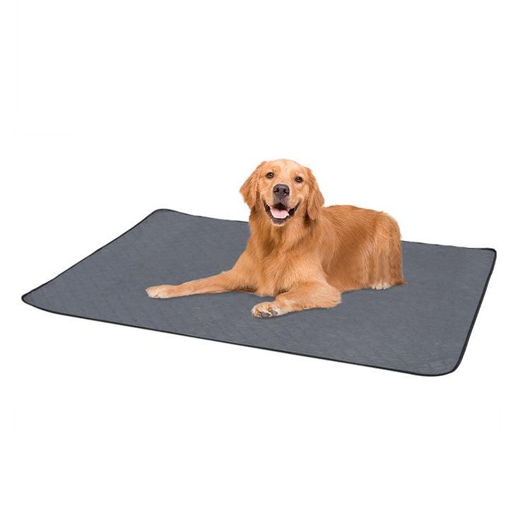 OBL0014 Can Water Wash Dog Urine Pad, Size:, S (Gray), M (Gray), L (Gray), S (Green), M (Green), L (Green), S (Bone Pattern), M (Bone Pattern), L (Bone Pattern), S (Brown), M (Brown), L (Brown), S (Deep Gray), M (Deep Gray), L (Deep Gray)