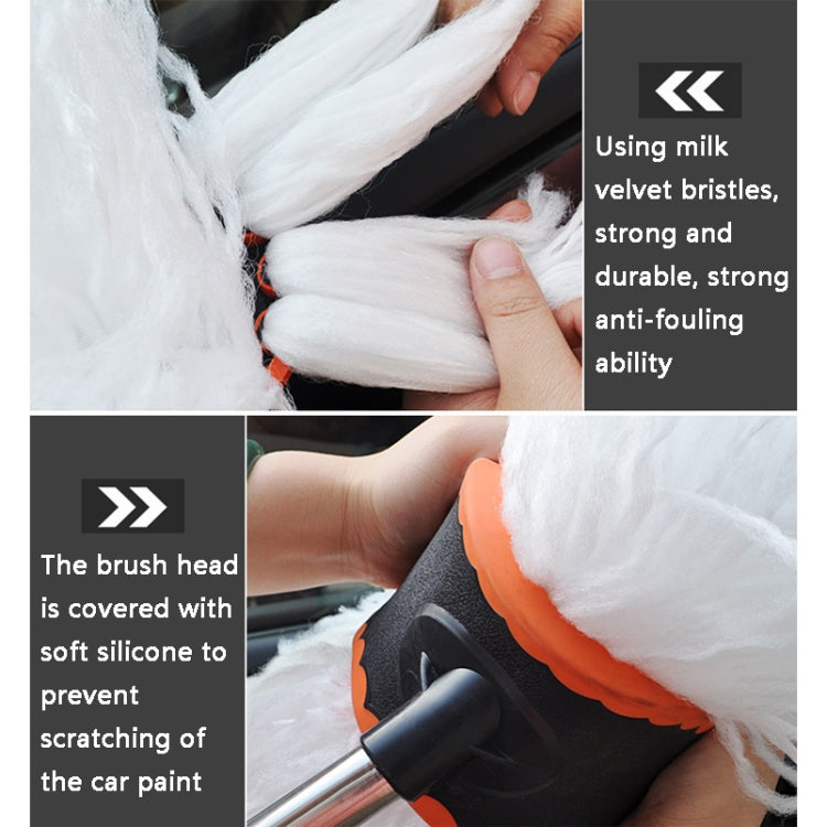 Extended Telescopic Soft Wool Car Washing Mop, Size:, 95cm, 125cm