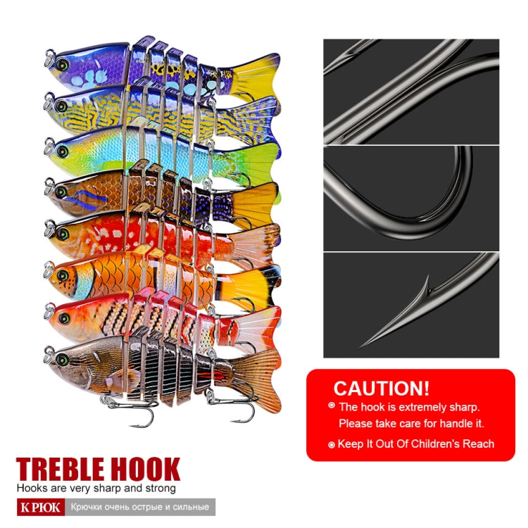 PROBEROS HS033 10cm 15.61g Knotty Lure Fish Bait Plastic Hard Bait