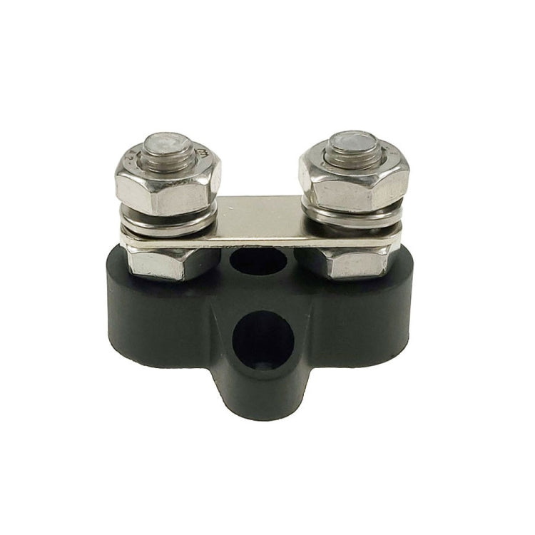 Double Terminal Block Spiral Fixed Wire Connector, M8 Black, M8 Red, M6 Black, M6 Red
