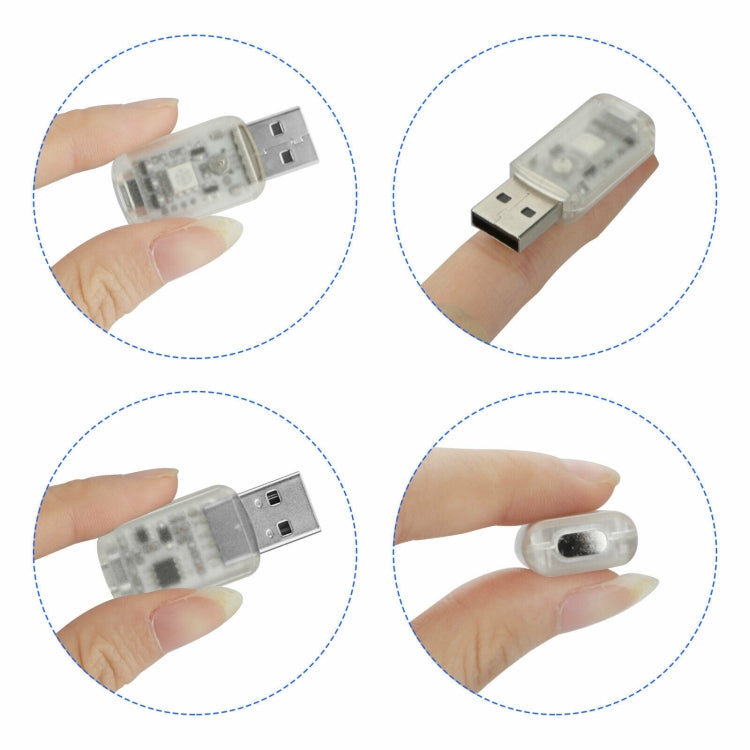 USB Car Internal Atmosphere Light, K6 Sound Control Single Lamp