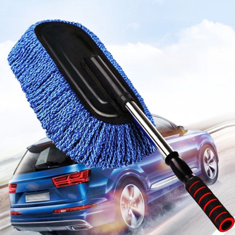 CS-365 Multifunctional Car Washing Telescopic Long-Handled Brush, Blue (Zipper Bag), Gray (Zipper Bag), Blue (OPP Bag), Gray (OPP Bag)