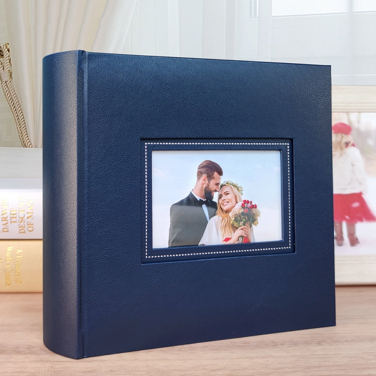 N55060 6 inch Couple Memorial Album, Red, Blue, Black, White
