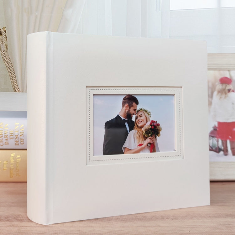 N55060 6 inch Couple Memorial Album, Red, Blue, Black, White