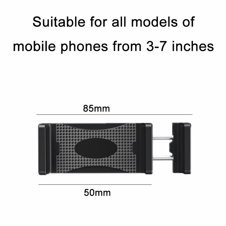 Double Chuck Rotary Multifunctional Cup Holder Mobile Phone Holder, Double Chuck Phone Holder