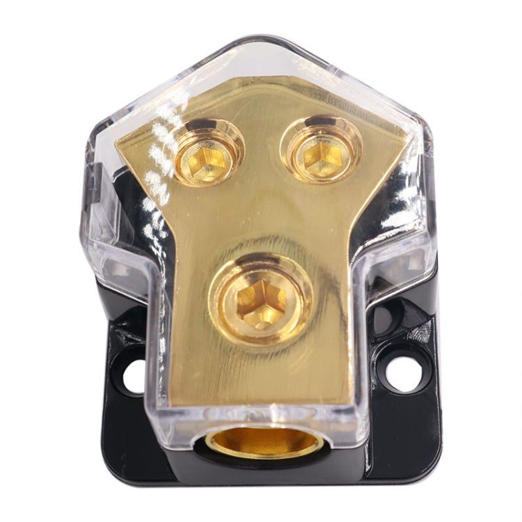 DB31 Car Audio Amplifier Modified Insurance 1 Point 2 Splitter, Copper, Zinc Alloy