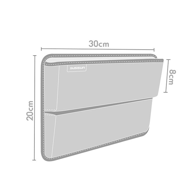 SUSISUN 049 Multifunctional Car Seat Slit Storage Box