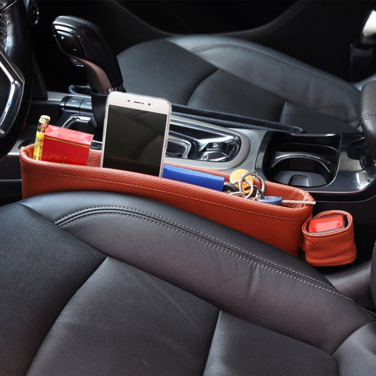 Car Seat Clamp Storage Box, Seat Clamp Black, Black Red Side, Seat Clamp Brown, Seat Clamp Beige