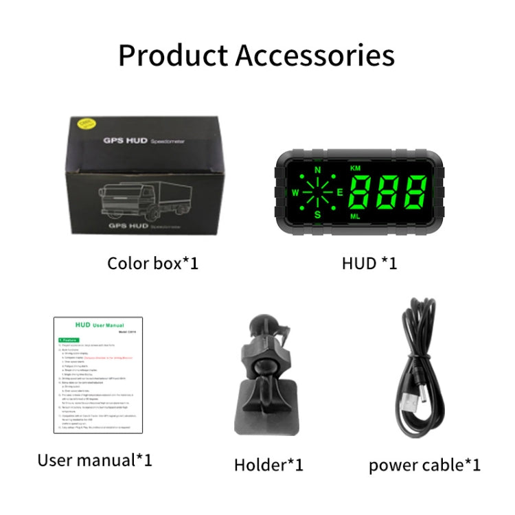 C3010 Car Head-up Display Speed Alarm, C3010 HUD