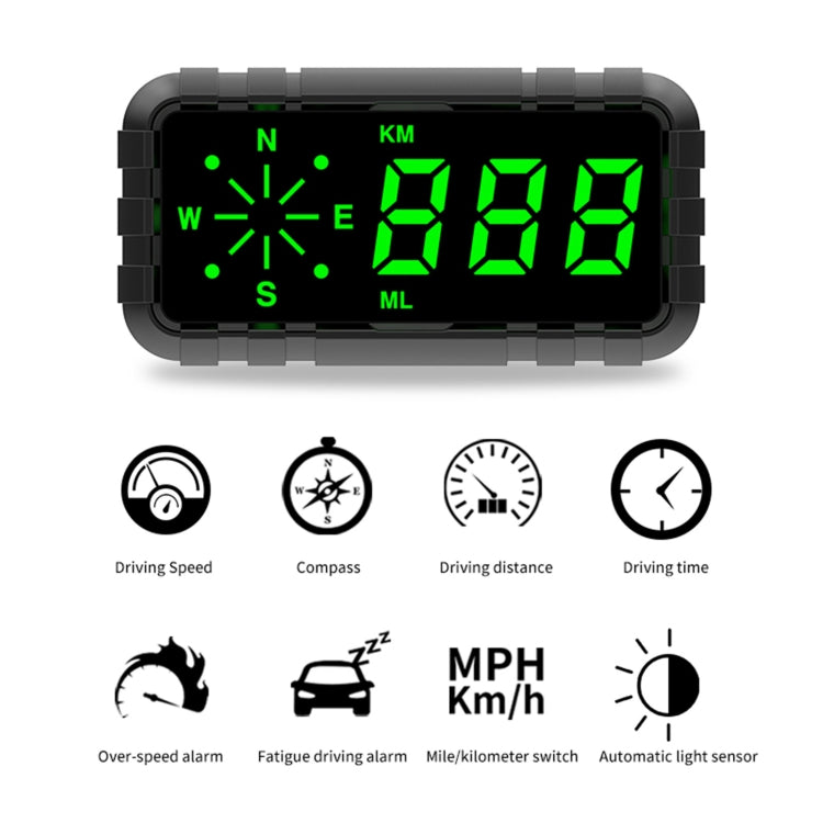 C3010 Car Head-up Display Speed Alarm, C3010 HUD