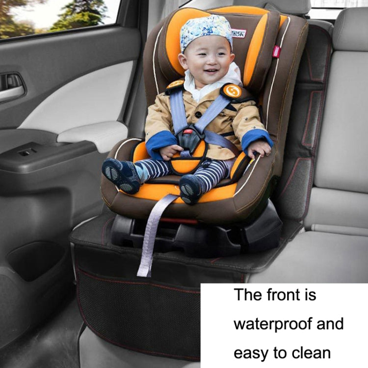 Car Child Safety Seat Anti-Slip Pad, Black, Anti Scratch Mat 2