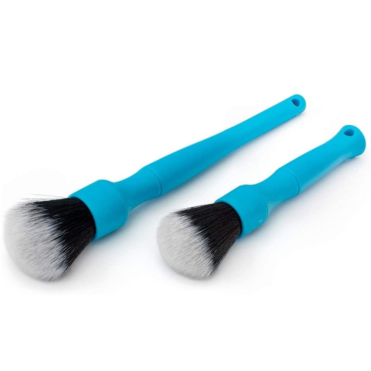 Car Air Conditioner Outlet Brush Interior Cleaning Soft Brush, Small+Large Black, Small+Large Blue, Small+Large Red