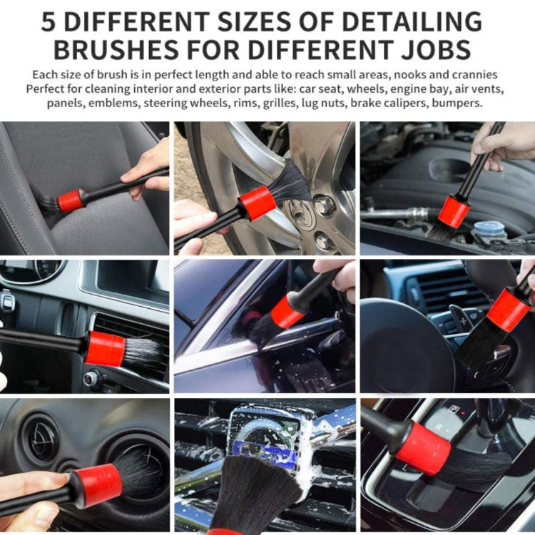 Car Wash Cleaning Brush Waterproof Car Wash Gloves, 18 PCS / Set