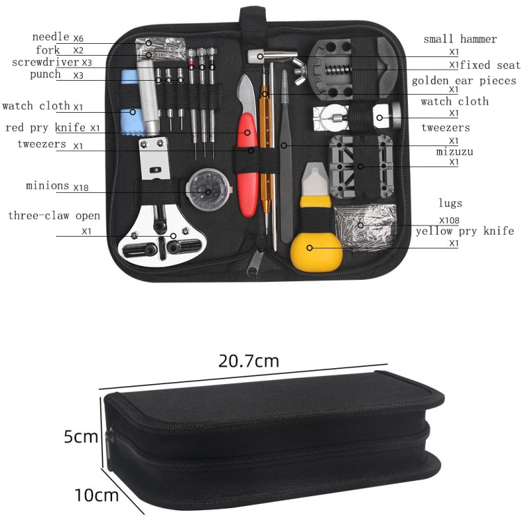 151 In 1 Watch Repair Tool Bag, 151 In 1 Watch Repair Bag