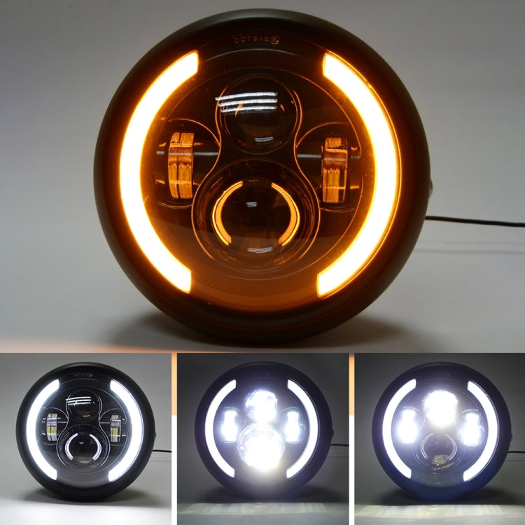 7.5 Inch Motorcycle Modified Headlights, With Brackets, Without Bracket