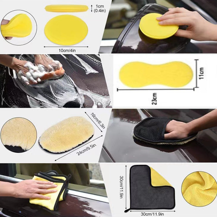 Car Wheel Cleaning Brush Interior Detail Brush, 19 PCS / Set