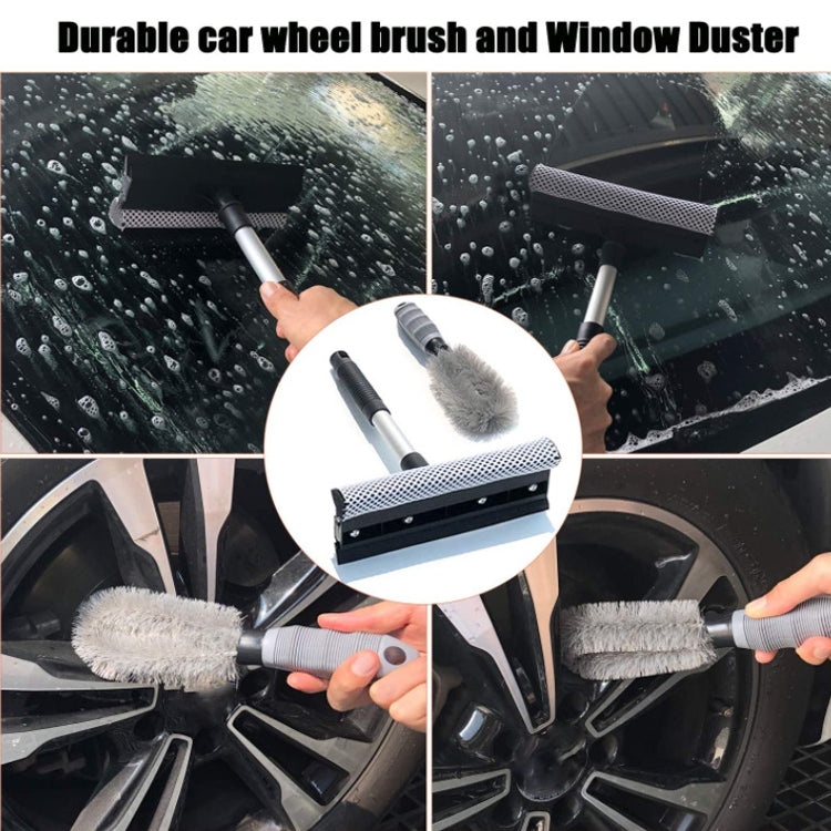 Soft Detail Brush Waterproof Car Wash Gloves, 11 PCS / Set