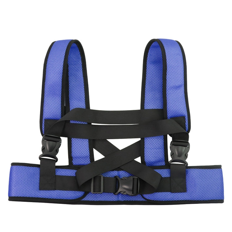 LYAQD-3 Postoperative Anti-Fall Wheelchair Adjustable Seat Belt, Blue, Colorful