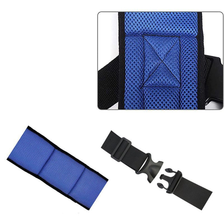 LYAQD-3 Postoperative Anti-Fall Wheelchair Adjustable Seat Belt, Blue, Colorful