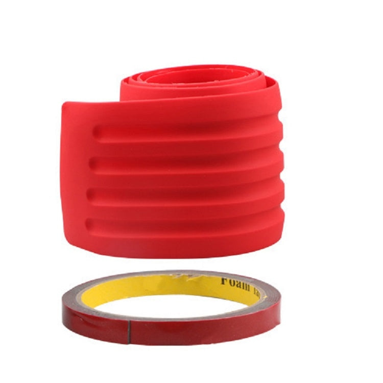 Car Tail Box Threshold Anti-Collision Strip, Black 8x90cm, Red 8x90cm, Blue 8x90cm, Black Red 8x90cm, Black 9x104cm