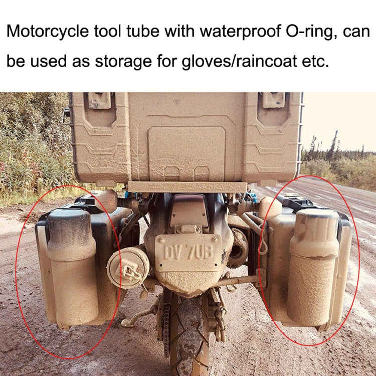 Universal Motorcycle Tool Tube Retrofit Parts, Wide:, 84mm, 125mm