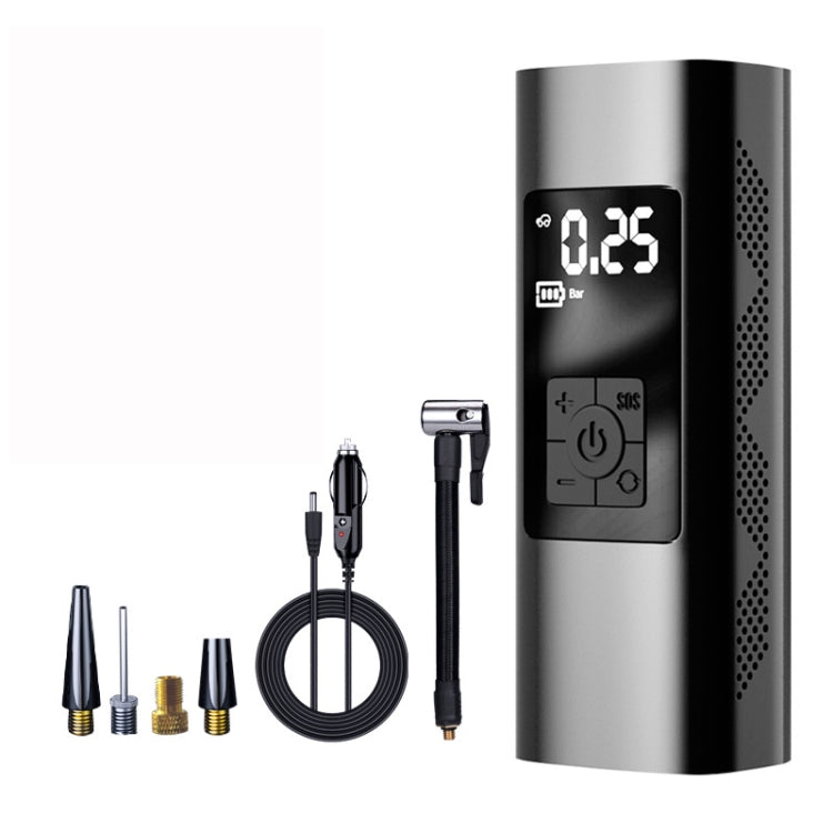 Car Portable Digital Display Electric Air Pump, 2712 Wired Version, 2712 Wireless Version 6000 mAh, L2775 Wired Version, L2775 Wireless Version 4000 mAh