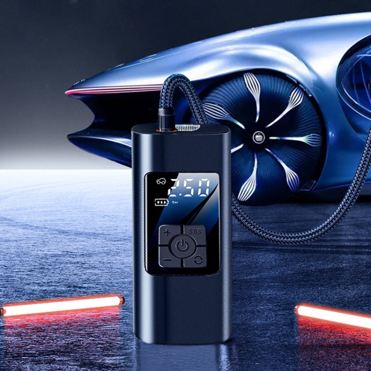 Car Portable Digital Display Electric Air Pump, 2712 Wired Version, 2712 Wireless Version 6000 mAh, L2775 Wired Version, L2775 Wireless Version 4000 mAh