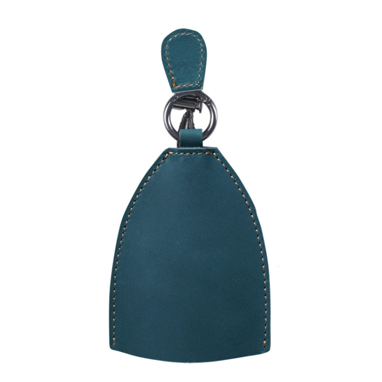 18Y-009 Vintage Handmade Leather Car Pull-Out Key Case, Plant Tanned Leather, Oil Wax Skin Olive Green, Oil Wax Skin Blue, Oil Wax Skin Tea, Oil Wax Skin Camel